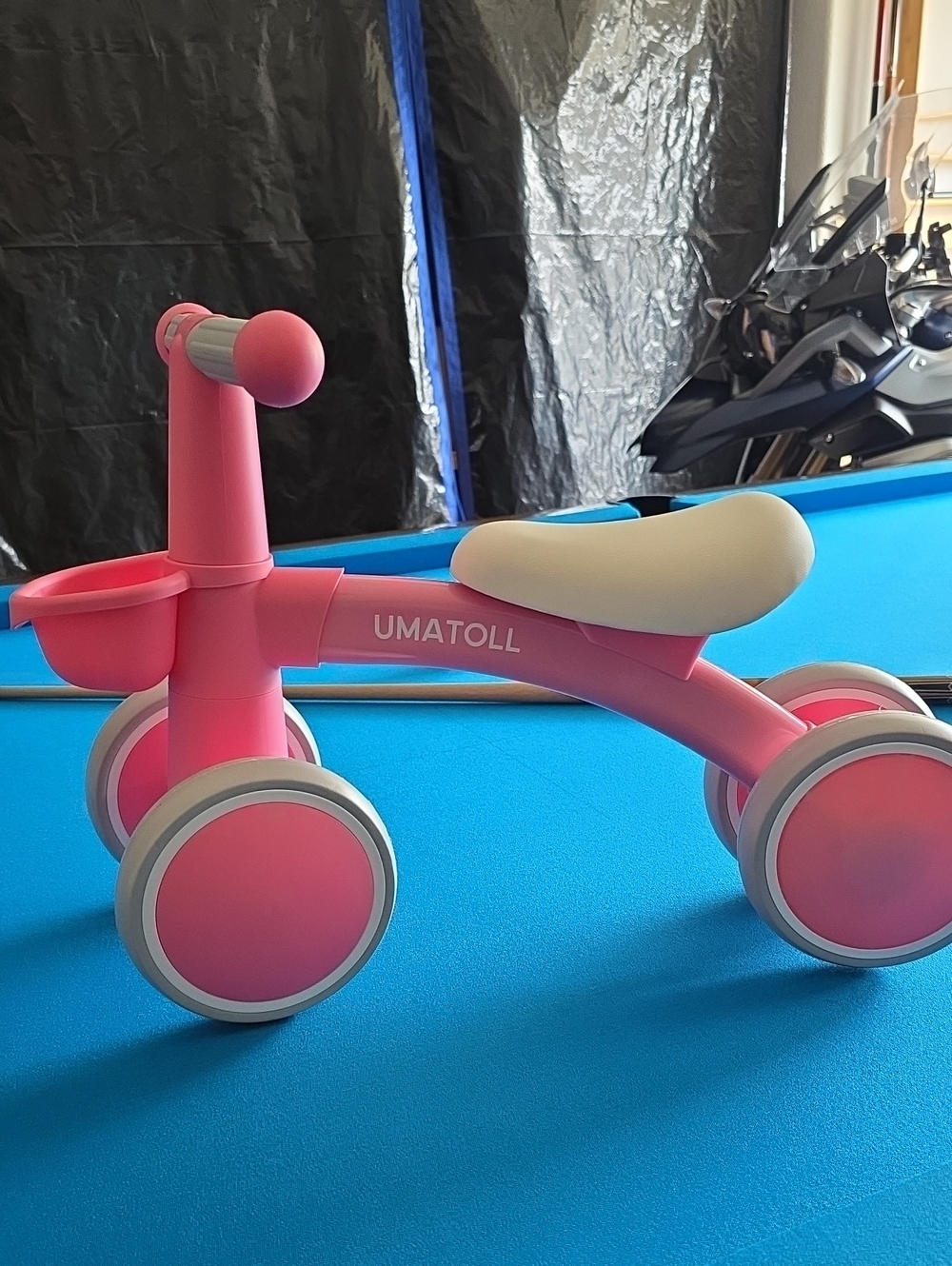 Pink Ride-On Toddler Bike